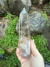 Load image into Gallery viewer, Smoky Quartz Tower Point on a Custom Stand
