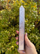 Load image into Gallery viewer, Large Purple Mica Lepidolite Tower
