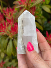 Load image into Gallery viewer, Uv Reactive Smoky Mangano Calcite Tower
