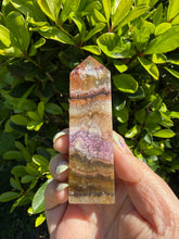 Load image into Gallery viewer, Uv Reactive Fluorite Tower
