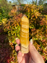 Load image into Gallery viewer, Incredible Jelly Yellow Fluorite Tower
