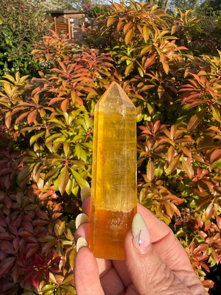 Incredible Jelly Yellow Fluorite Tower