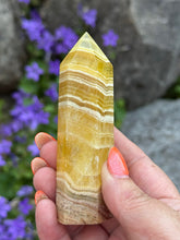 Load image into Gallery viewer, Jelly Yellow Fluorite Tower
