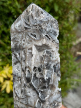 Load image into Gallery viewer, Statement Sparkly Druzy Quartz Sphalerite Tower
