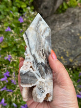 Load image into Gallery viewer, Druzy Quartz and Agate Tower
