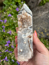 Load image into Gallery viewer, Druzy Quartz and Agate Tower
