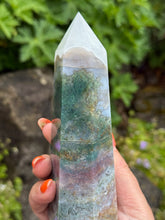 Load image into Gallery viewer, Quality Moss Agate Tower
