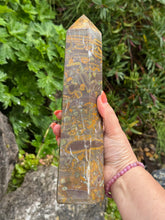 Load image into Gallery viewer, Statement Fruit Jasper or Ajooba Jasper Tower
