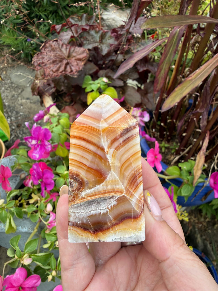 Aragonite Tower from Pakistan