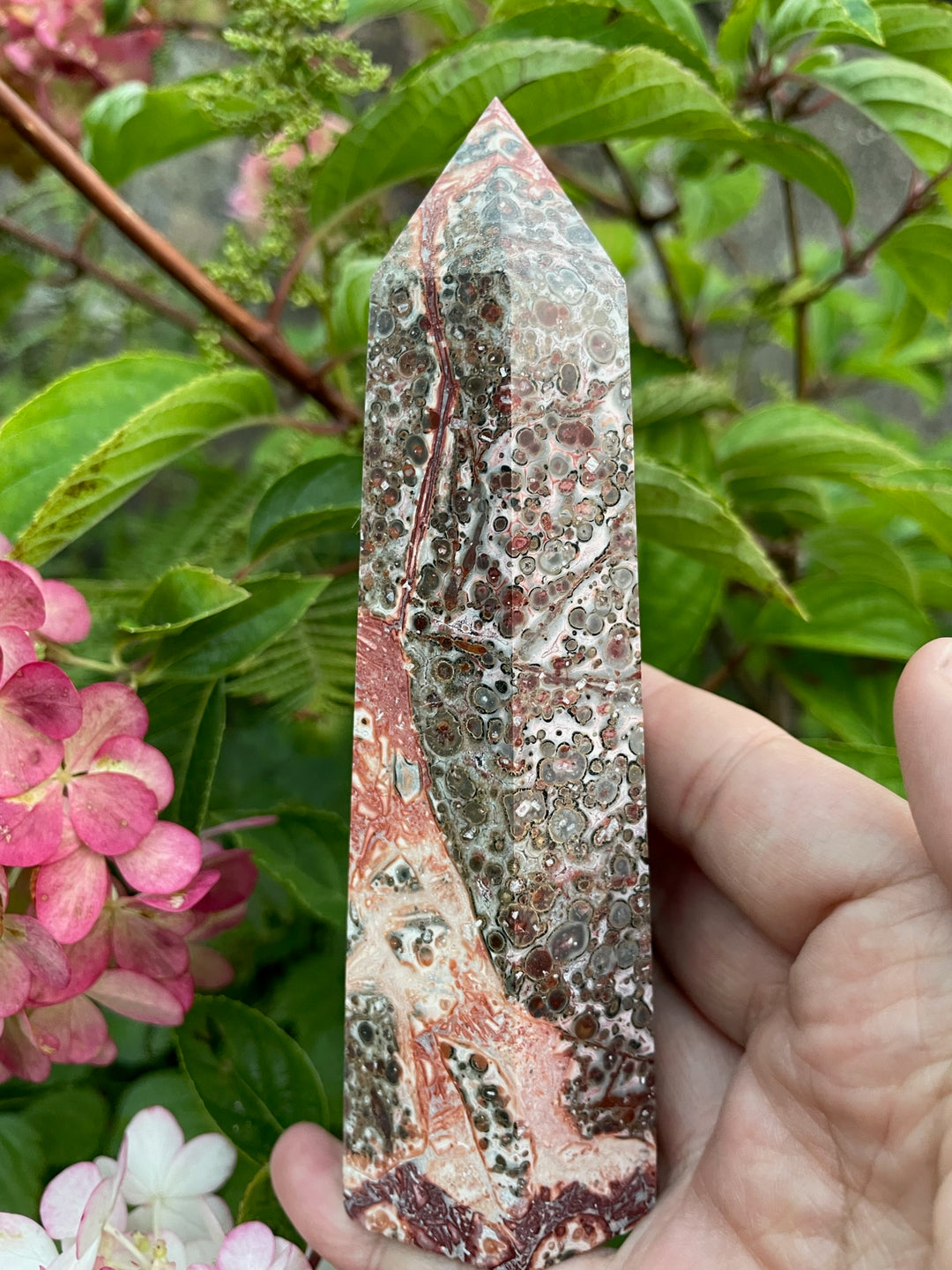Leopard Skin Jasper Tower