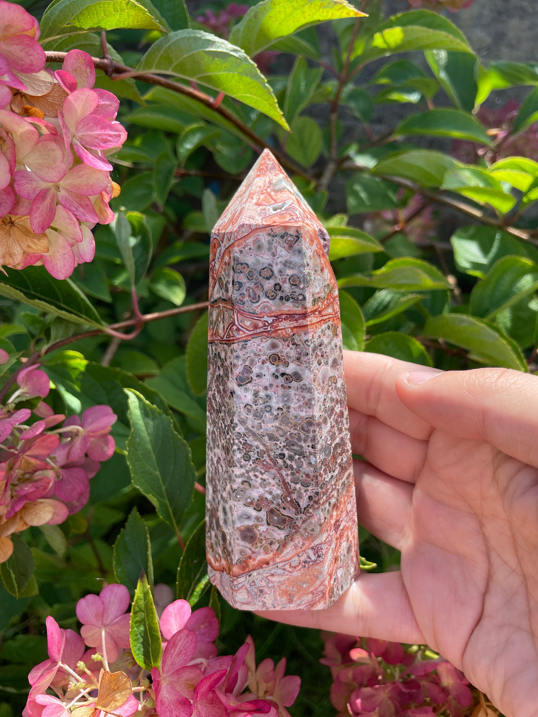 Leopard Skin Jasper Tower