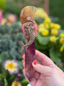 Yellow Fluorite and Fluorite Manifestation Wand