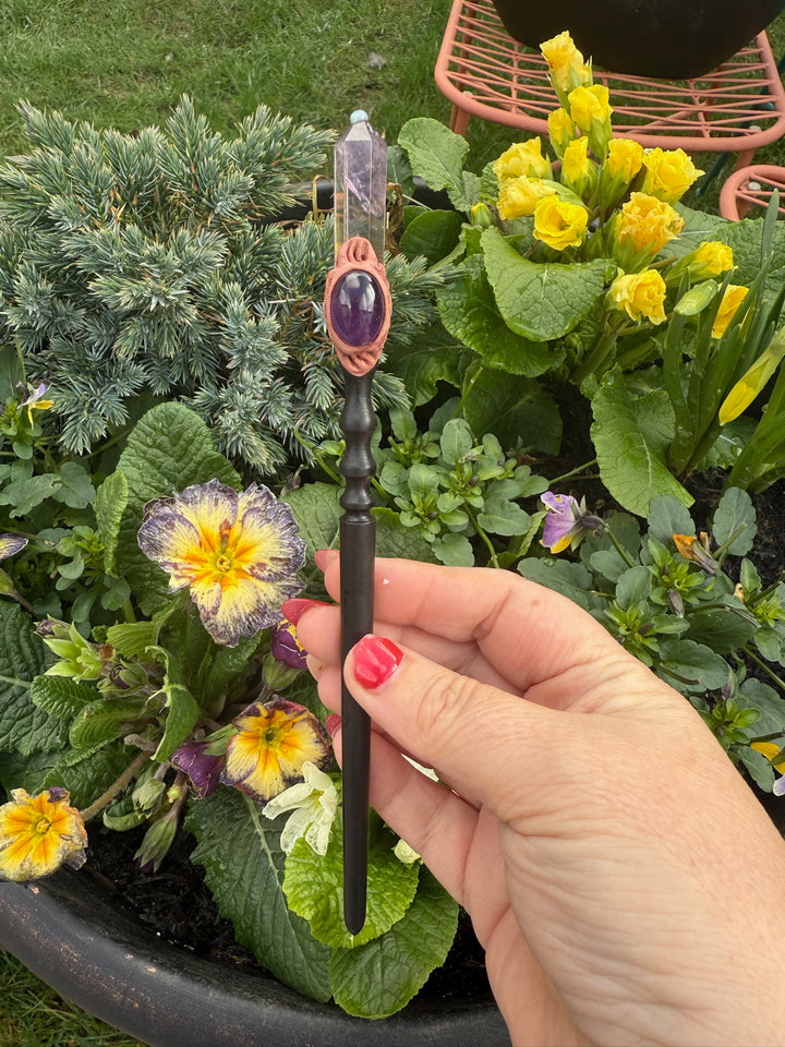 Handmade Amethyst Wand