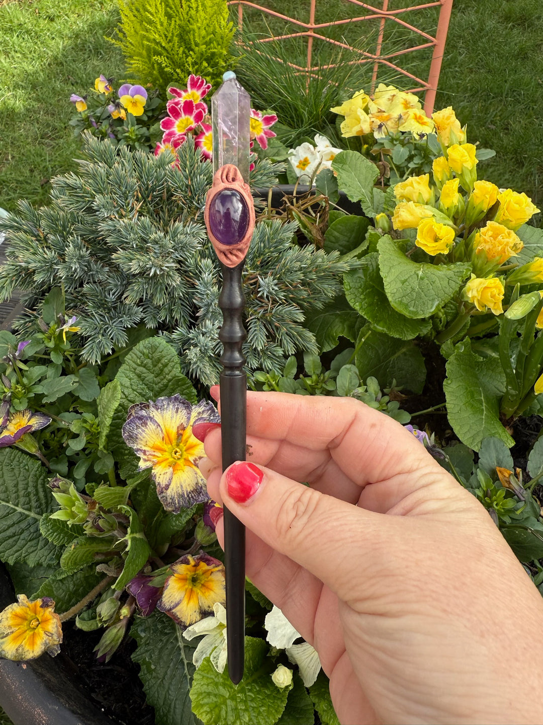 Handmade Amethyst Wand
