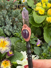 Load image into Gallery viewer, Handmade Amethyst Wand
