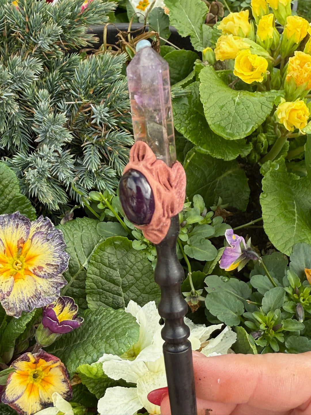Handmade Amethyst Wand