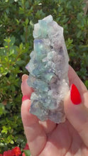 Load and play video in Gallery viewer, Naughty Gnome Pocket, UK Fluorite Specimen
