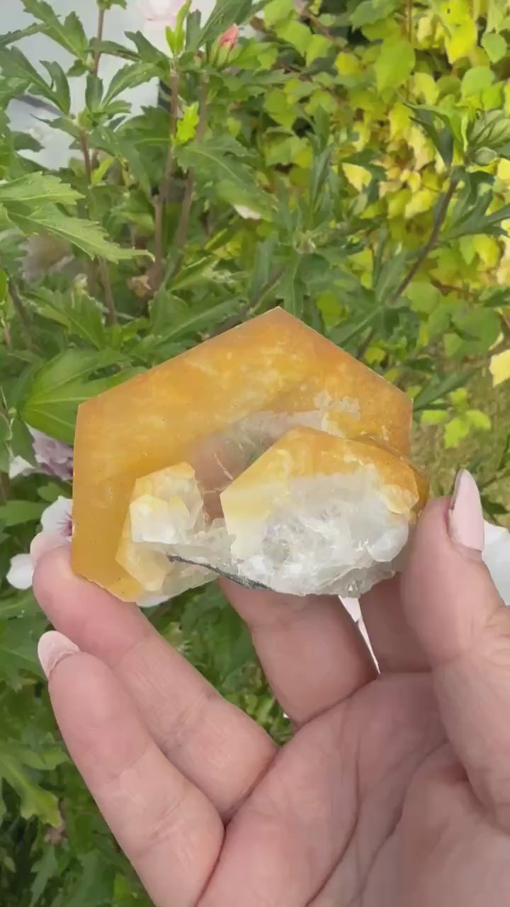 Freestanding Calcite Specimen