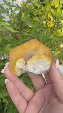 Load and play video in Gallery viewer, Freestanding Calcite Specimen
