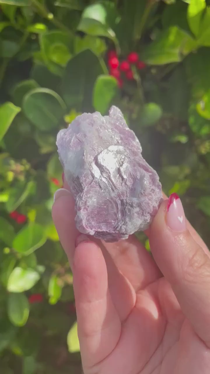 Natural Lepidolite and Mica Specimen