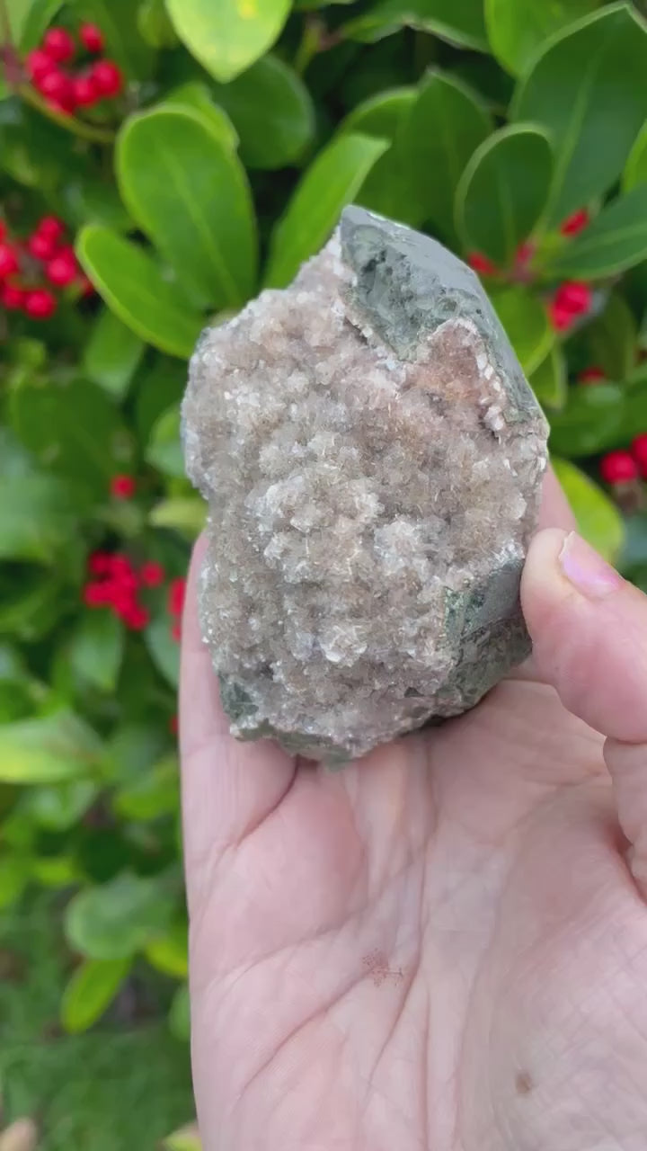Rainbow Amethyst Crystal Specimen