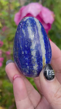 Load and play video in Gallery viewer, Lapis Lazuli Egg Carving
