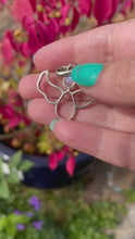 Load and play video in Gallery viewer, 925 Sterling Silver with Moonstone Angel Pendant
