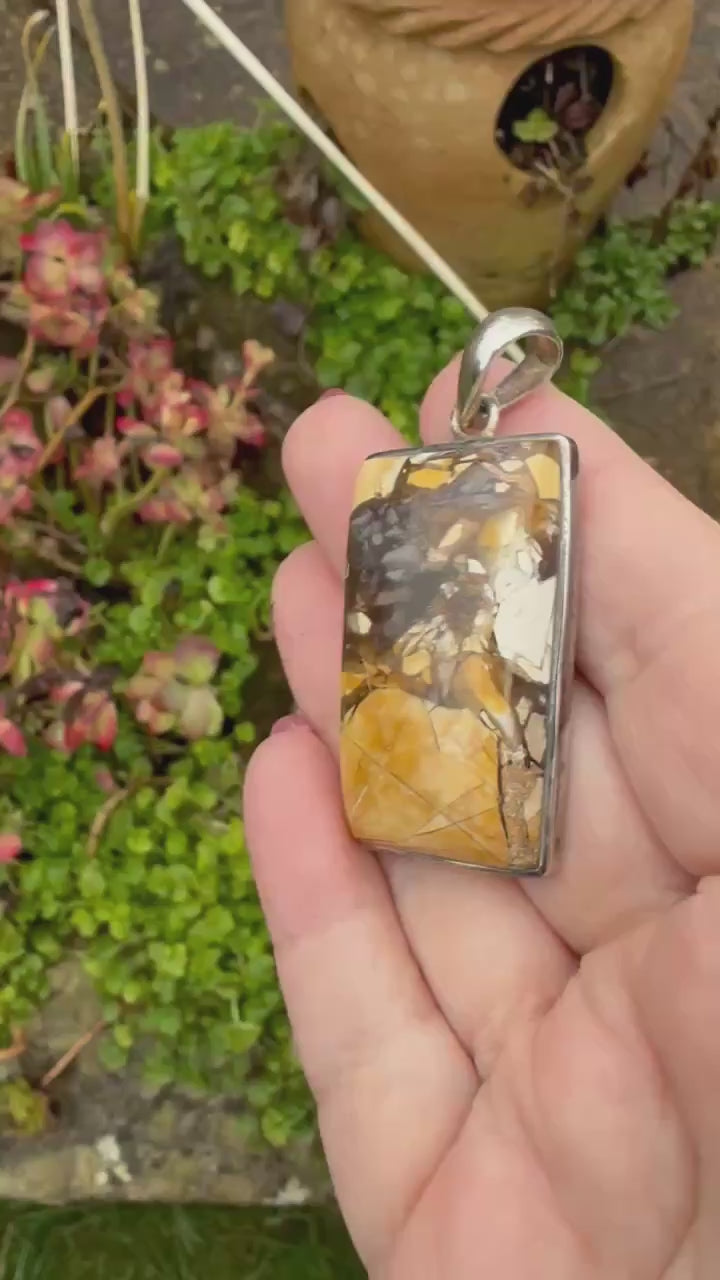 Brecciated Jasper Pendant
