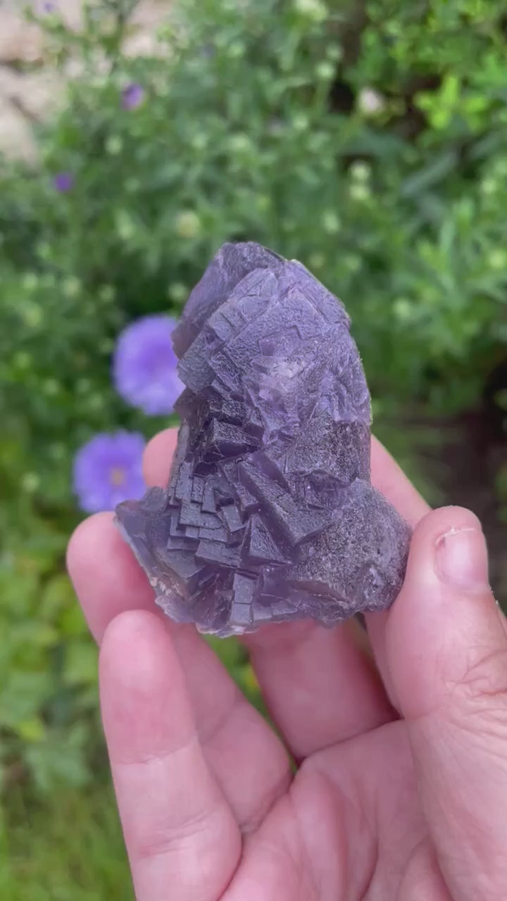 Blue Fluorite Stalactite Specimen