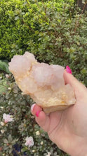 Load and play video in Gallery viewer, Spirit Quartz, Amethyst Cluster Specimen
