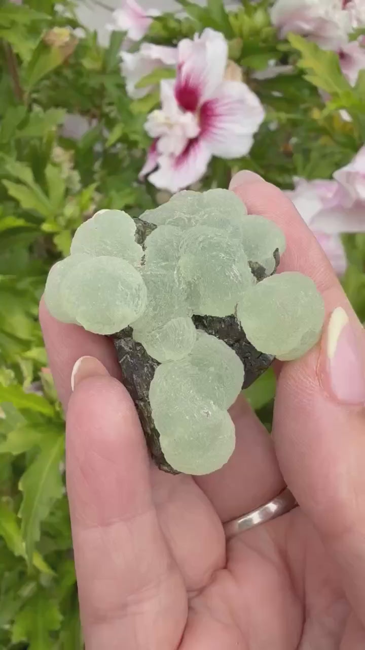 Boitroydral Prehnite and Epidote from Mali