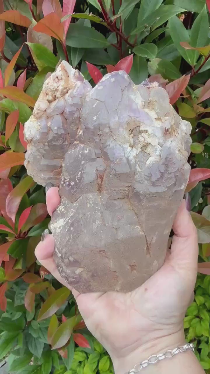 Large Elestial Amethyst Specimen from Brazil 1.1kg