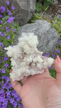 Load and play video in Gallery viewer, White Aragonite and Calcite Specimen from Wenshan
