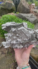 Load and play video in Gallery viewer, Large Freestanding Calcite and Pyrite Specimen
