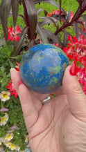 Load and play video in Gallery viewer, Azurite Sphere 5.8cm dia
