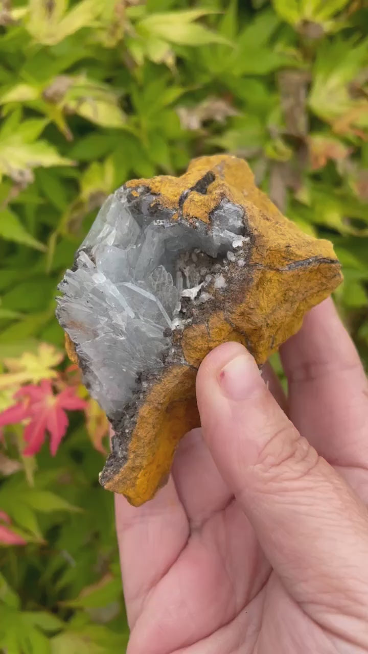 Blue Barite Specimen