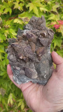 Load and play video in Gallery viewer, Rare Yttofluorite and Calcite Specimen
