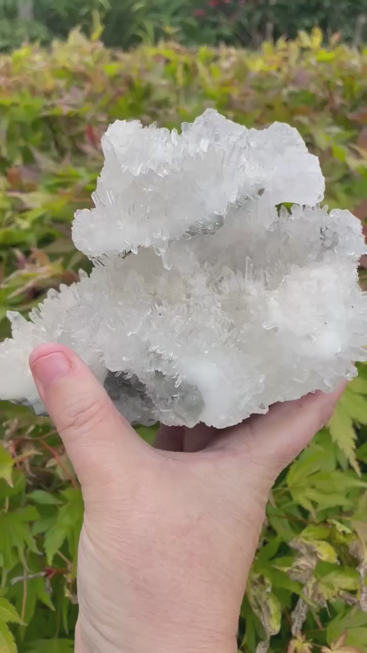 Quartz with Green Fluorite Specimen