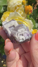 Load and play video in Gallery viewer, Rare Collectors Porcelain Fluorite Specimen from Dali, Yunnan
