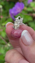 Load and play video in Gallery viewer, 925 Sterling Silver Pixie on Pink Tourmaline Pendant

