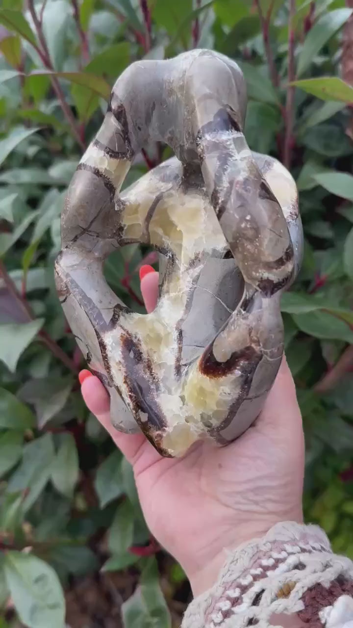 Septarian Thinking Man Object d&
