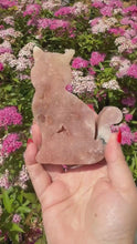 Load and play video in Gallery viewer, Pink Amethyst Cat
