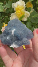 Load and play video in Gallery viewer, Quality Blue Bubble Fluorite Specimen from Inner Mongolia
