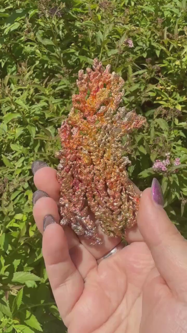 Iridescent Native Copper from Australia