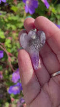 Load and play video in Gallery viewer, Amethyst Angel Pendant
