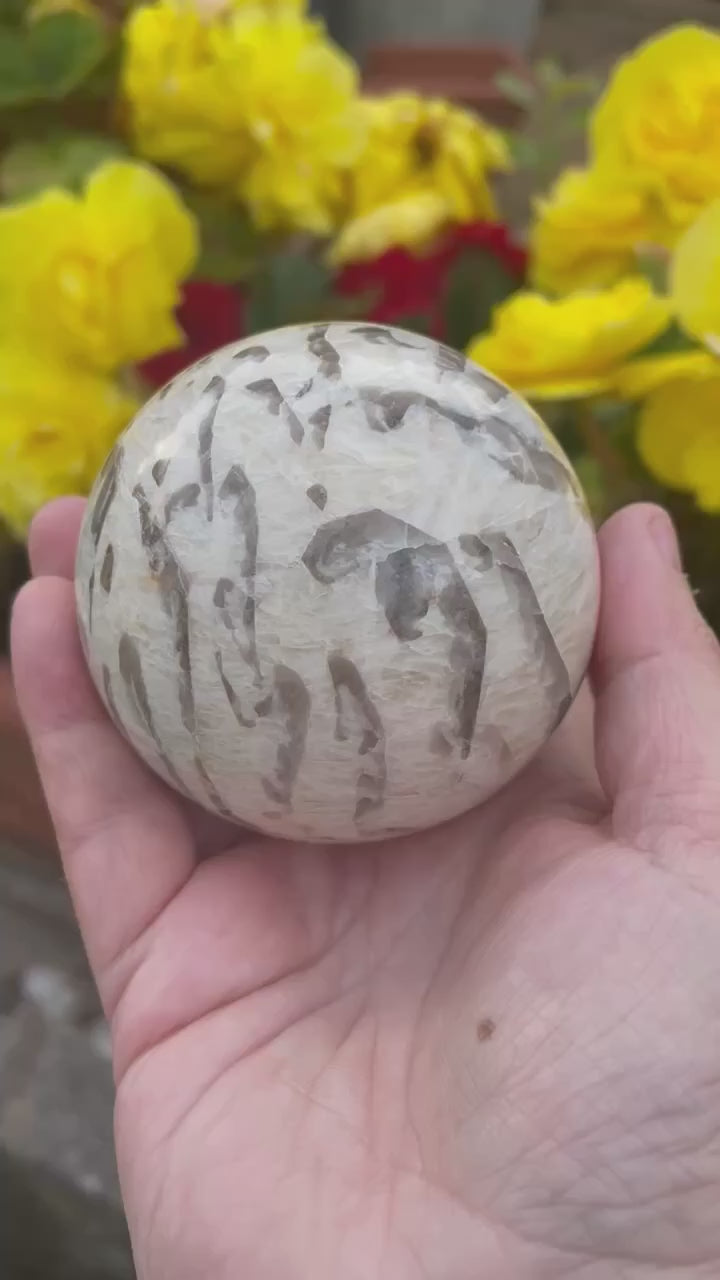 Graphic Feldspar Sphere