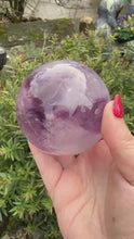 Load and play video in Gallery viewer, Trapiche Amethyst Sphere 6.7cm Diameter
