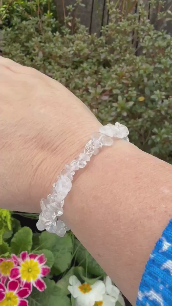 Quartz Chip Bracelet