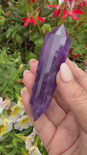 Load and play video in Gallery viewer, Amethyst Vogel with 24 Facets

