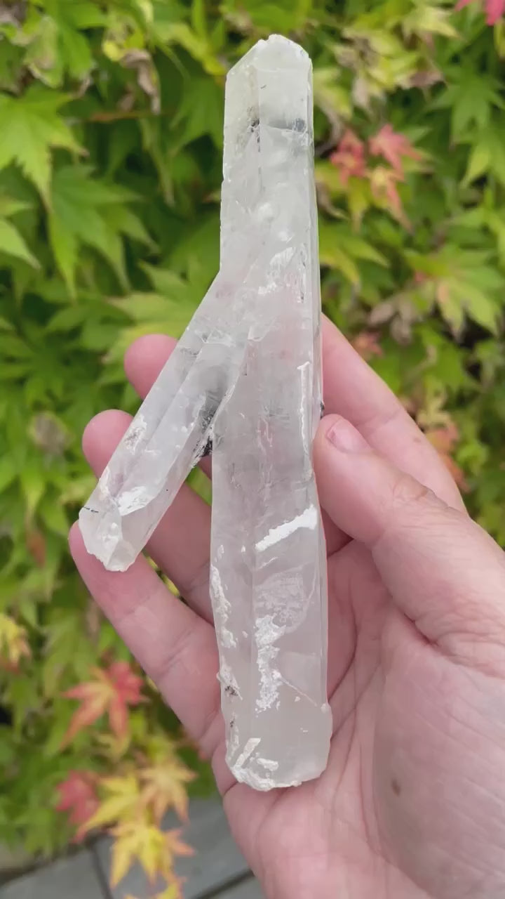 Quartz and Specular Hematite Specimen